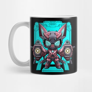 Chibi-Batbot - Robotized Batman Mug